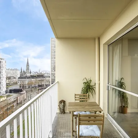 Nouveau, Vue Incroyable, Terrasse & Confort Apartment Mulhouse