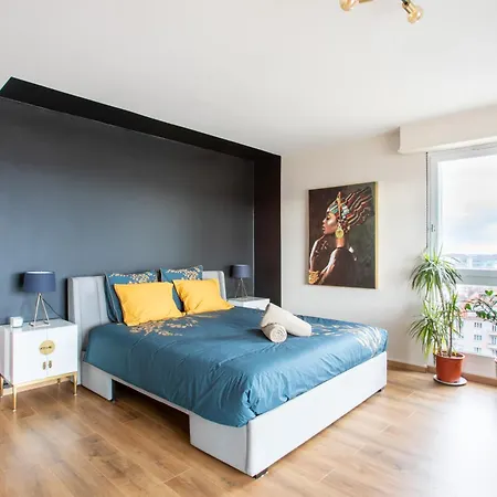דירה Nouveau, Vue Incroyable, Terrasse & Confort *