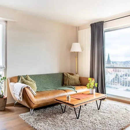 Lägenhet Nouveau, Vue Incroyable, Terrasse & Confort